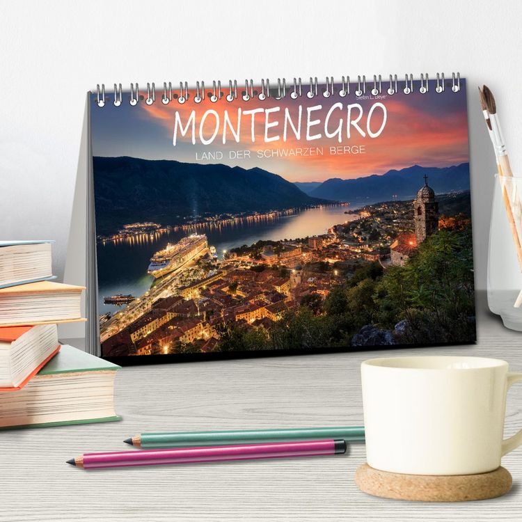 Produktbild: Montenegro - Land der schwarzen Berge (Tischkalender 2026 DIN A5 quer), CALVENDO Monatskalender