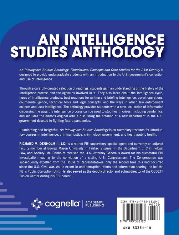 Produktbild: Intelligence Studies Anthology