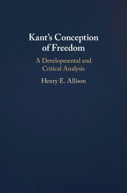 Produktbild: Kant's Conception of Freedom