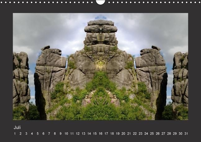 Produktbild: Spiegelwelten - die Externsteine (Wandkalender immerw&auml;hrend DIN A3 quer)