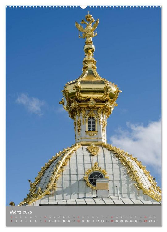 Produktbild: St. Peterburg und Umgebung (Wandkalender 2026 DIN A2 hoch), CALVENDO Monatskalender