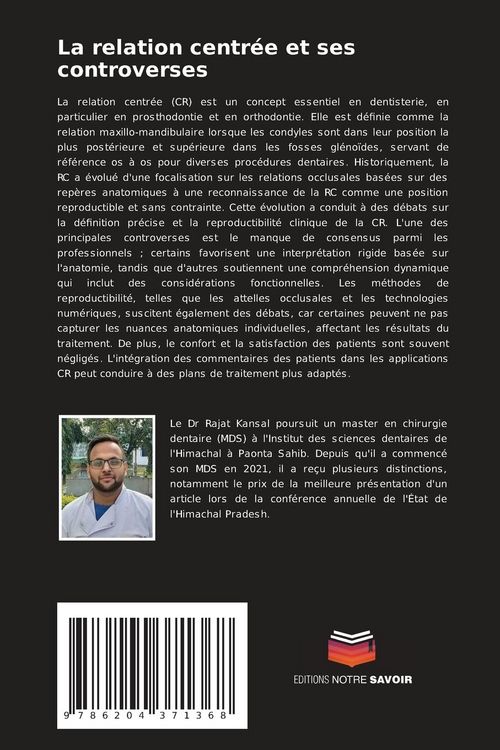 Produktbild: La relation centr&eacute;e et ses controverses