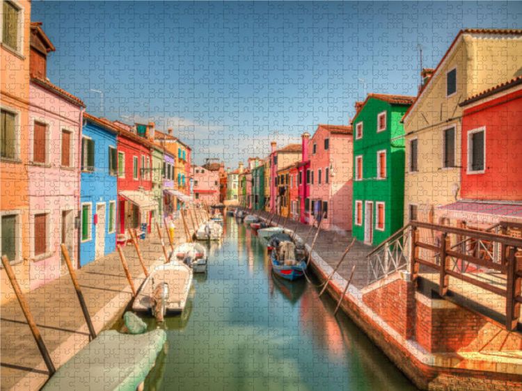 Produktbild: CALVENDO Puzzle Rio San Mauro | 1000 Teile Lege-Gr&ouml;&szlig;e 64x48cm Foto-Puzzle f&uuml;r gl&uuml;ckliche Stunden