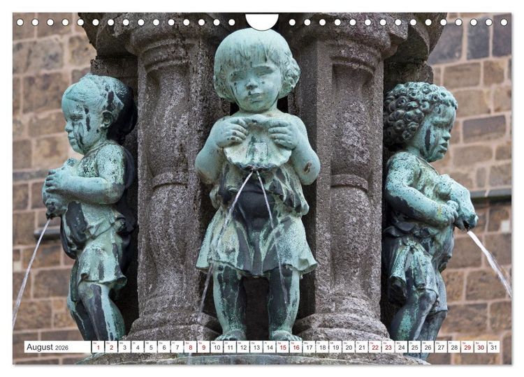 Produktbild: Ansichten von Bremen und Bremerhaven (Wandkalender 2026 DIN A4 quer), CALVENDO Monatskalender