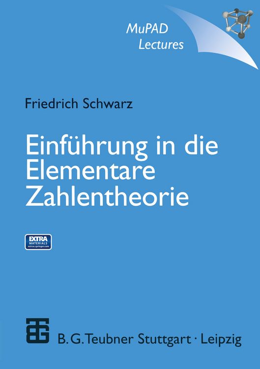 Produktbild: Einf&uuml;hrung in die Elementare Zahlentheorie