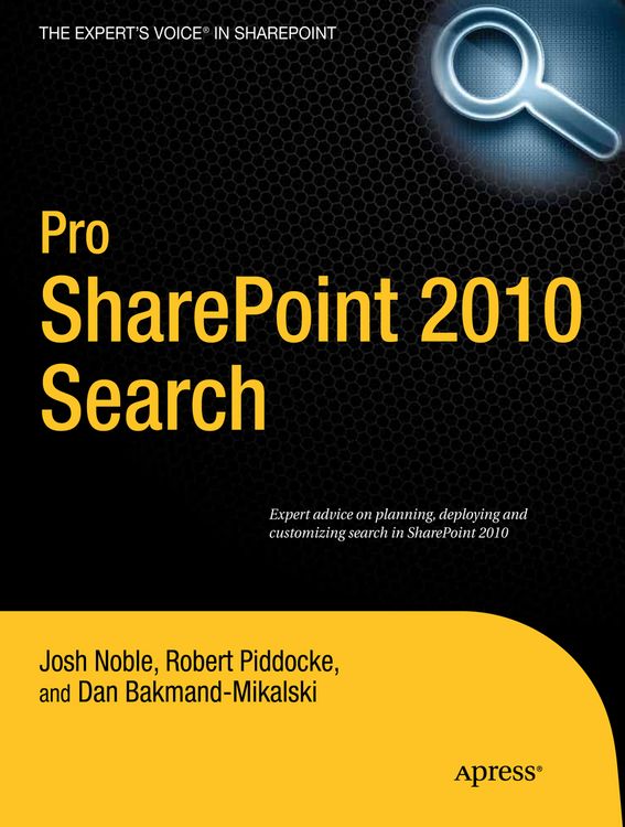 Produktbild: Pro SharePoint 2010 Search