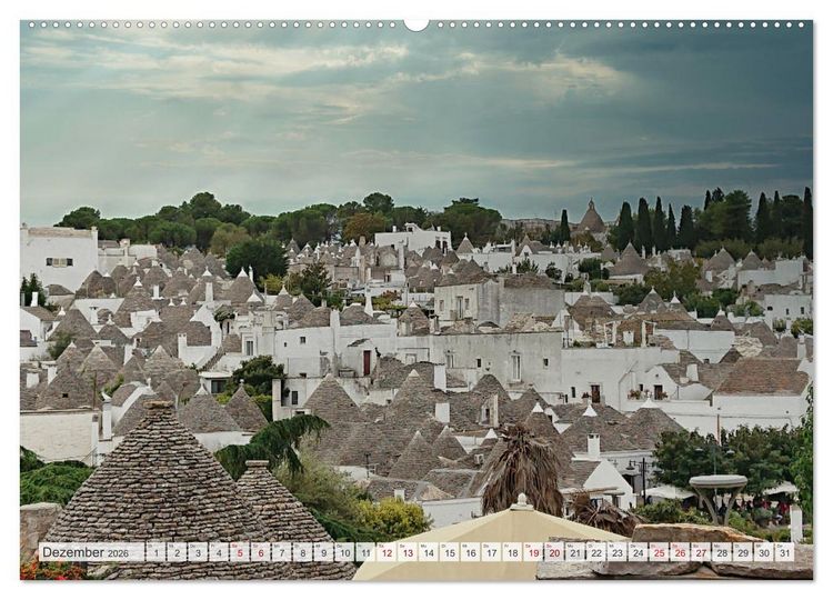 Produktbild: Faszinierendes Apulien (hochwertiger Premium Wandkalender 2026 DIN A2 quer), Kunstdruck in Hochglanz