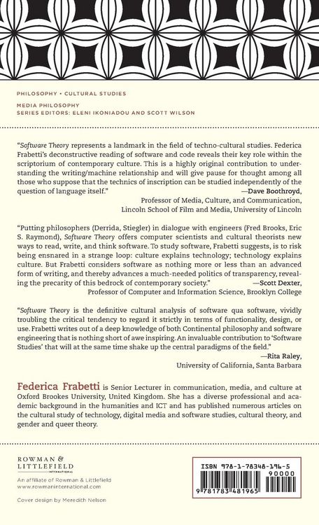 Produktbild: Software Theory