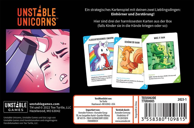 Produktbild: Unstable Unicorns NSFW