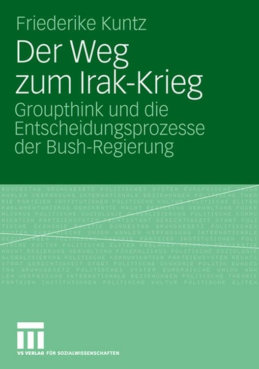 Produktbild: Der Weg zum Irak-Krieg