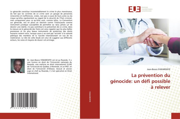Produktbild: La pr&eacute;vention du g&eacute;nocide: un d&eacute;fi possible &agrave; relever