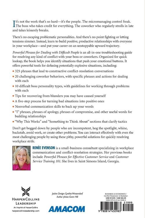 Produktbild: The Powerful Phrases for Dealing with Difficult People