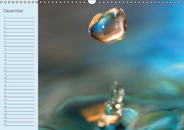 Produktbild: Geburtstagskalender "Wasser-Spiele" (Wandkalender immerw&auml;hrend DIN A3 quer)