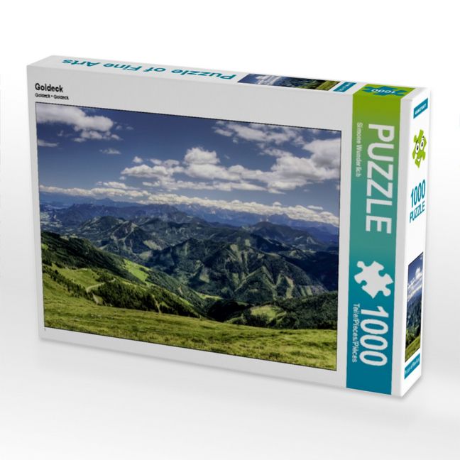 Produktbild: CALVENDO Puzzle Goldeck | 1000 Teile Lege-Gr&ouml;&szlig;e 64x48cm Foto-Puzzle f&uuml;r gl&uuml;ckliche Stunden