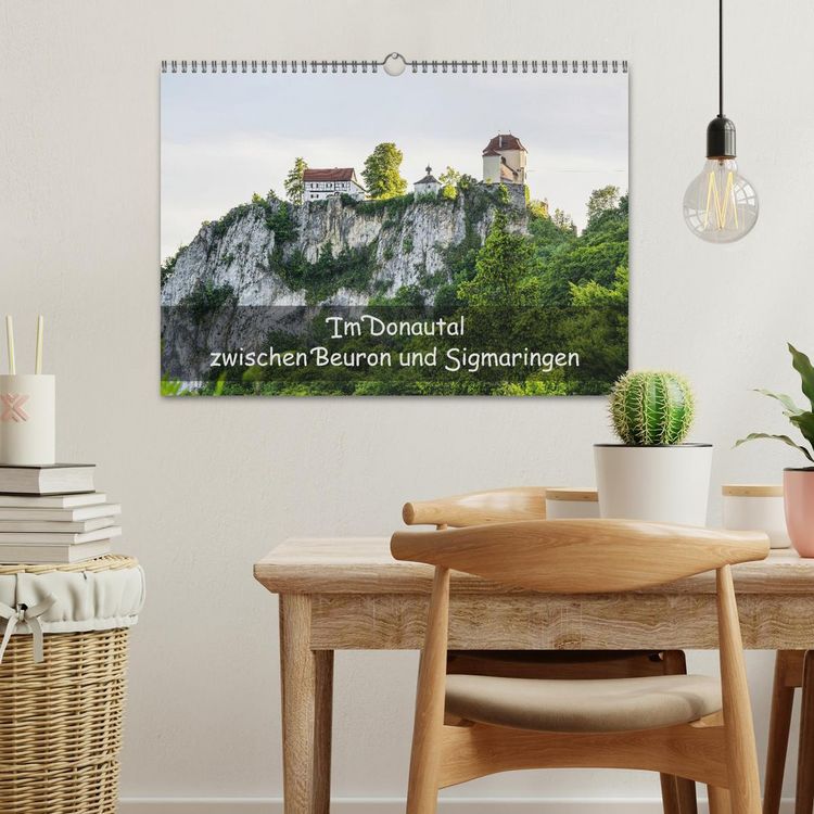 Produktbild: Im Donautal zwischen Beuron und Sigmaringen (Wandkalender 2026 DIN A3 quer), CALVENDO Monatskalender