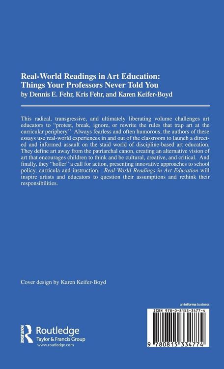Produktbild: Real-World Readings in Art Education