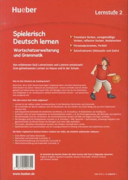 Produktbild: Wortschatzerweiterung und Grammatik