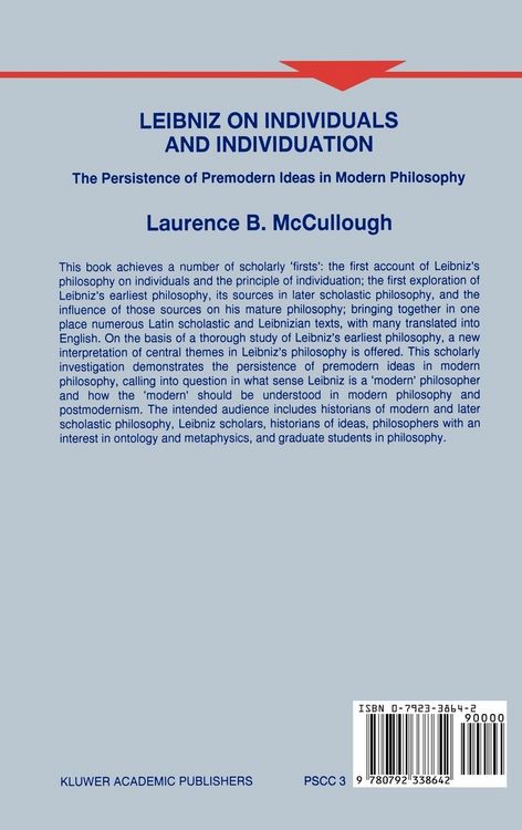 Produktbild: Leibniz on Individuals and Individuation