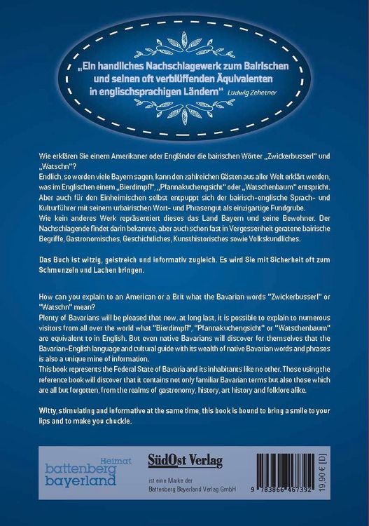 Produktbild: W&ouml;rterbuch Bairisch &ndash; English