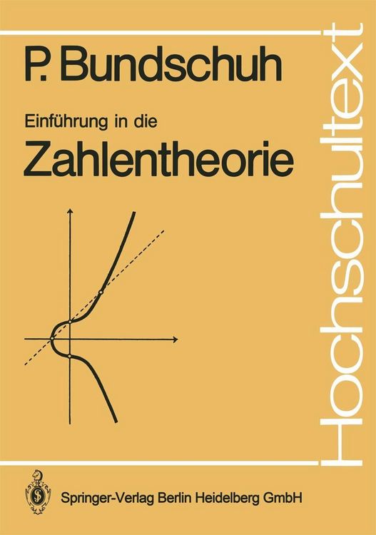 Produktbild: Einf&uuml;hrung in die Zahlentheorie