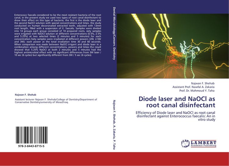 Produktbild: Diode laser and NaOCl as root canal disinfectant