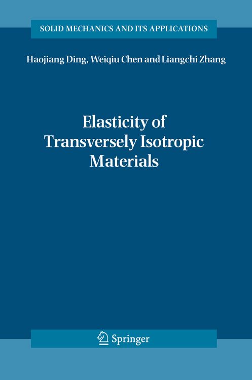 Produktbild: Elasticity of Transversely Isotropic Materials