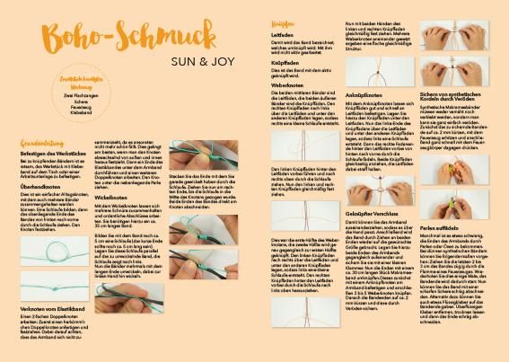 Produktbild: Boho-Schmuckset Sun & Focus (Orange)