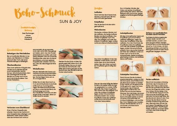 Produktbild: Boho-Schmuckset Sun & Focus (Orange)