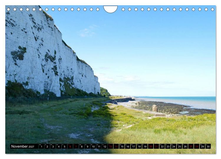 Produktbild: Entlang der Nordseek&uuml;ste (Wandkalender 2027 DIN A4 quer), CALVENDO Monatskalender