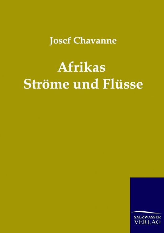 Produktbild: Afrikas Str&ouml;me und Fl&uuml;sse