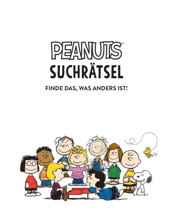 Produktbild: Peanuts Suchr&auml;tsel I Finde das, was anders ist!
