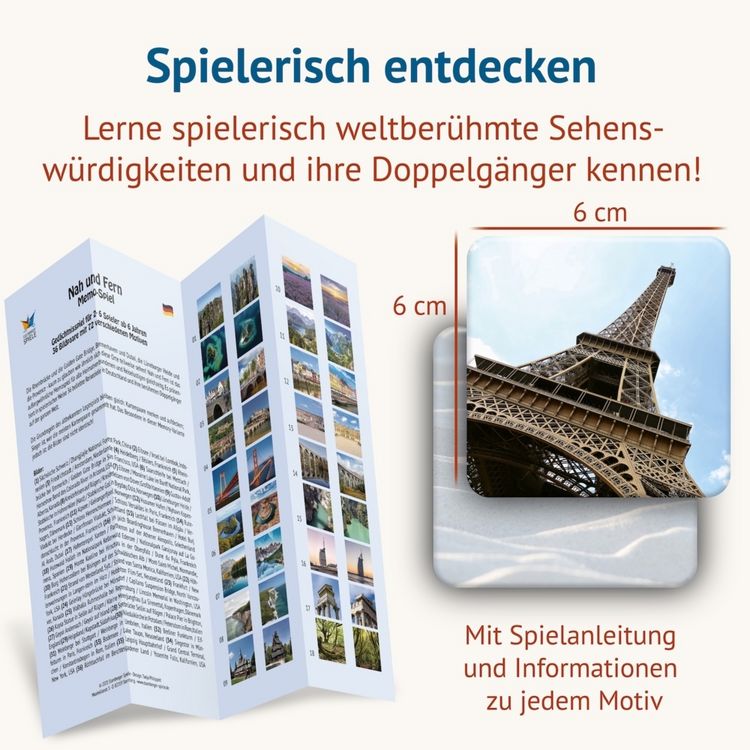 Produktbild: Nah und Fern Memospiel