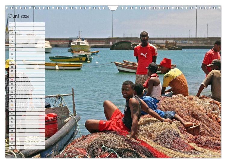 Produktbild: Kapverdische Inseln - Insel Sal (Wandkalender 2026 DIN A3 quer), CALVENDO Monatskalender