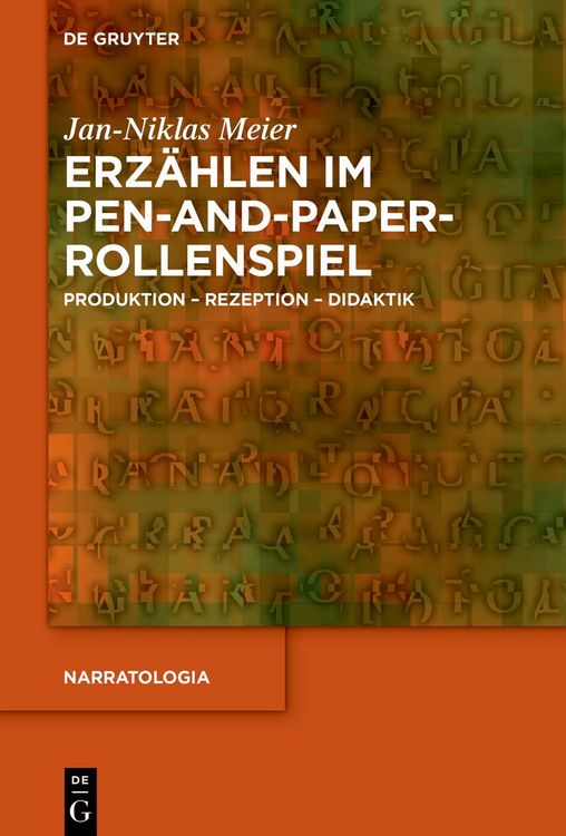 Produktbild: Erz&auml;hlen im Pen-and-Paper-Rollenspiel