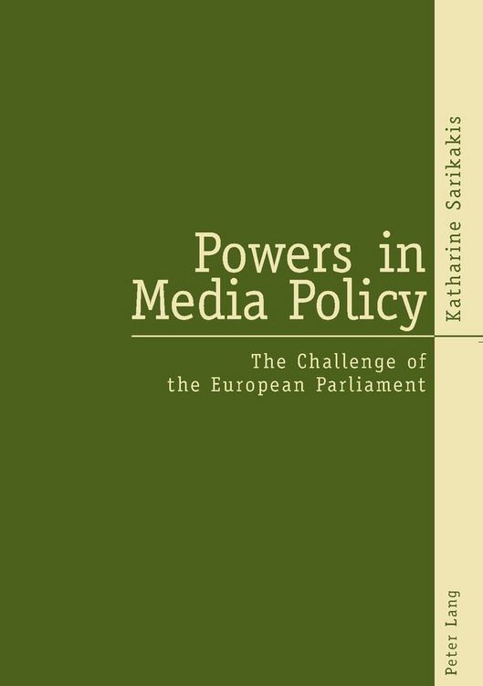 Produktbild: Powers in Media Policy