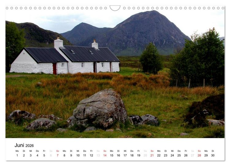Produktbild: Western Highlands - Schottland (Wandkalender 2026 DIN A3 quer), CALVENDO Monatskalender