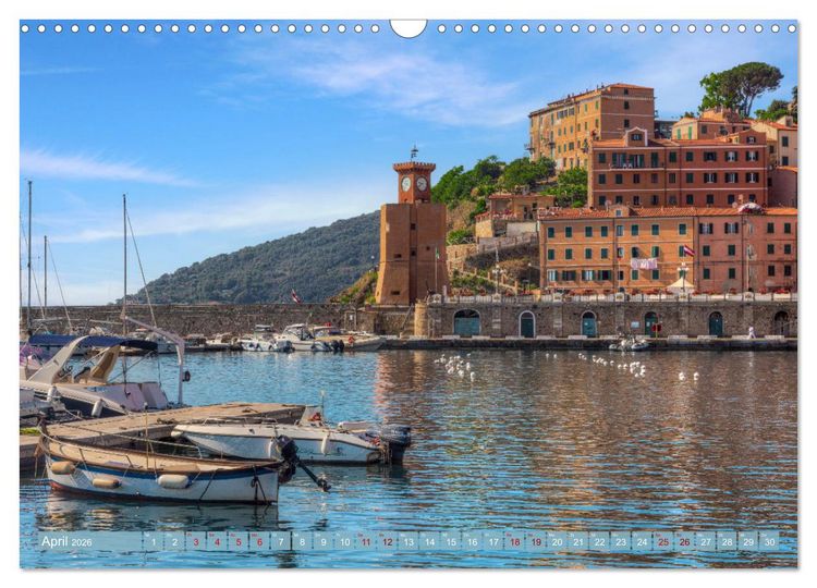 Produktbild: Trauminsel Elba: Mediterranes Paradies f&uuml;r Romantiker (Wandkalender 2026 DIN A3 quer), CALVENDO Monatskalender
