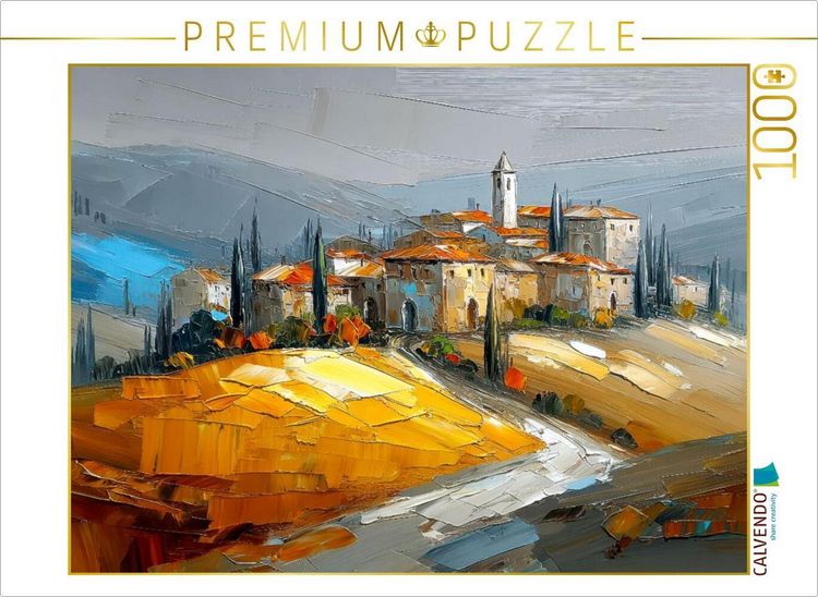 Produktbild: CALVENDO Puzzle Toskana | 1000 Teile Lege-Gr&ouml;&szlig;e 64x48cm Foto-Puzzle f&uuml;r gl&uuml;ckliche Stunden