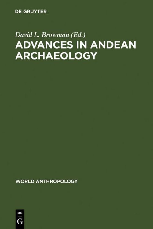 Produktbild: Advances in Andean Archaeology