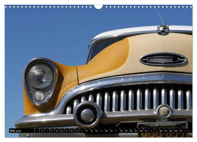 Produktbild: The art of mobility - american cars from the 50s & 60s (Part 2) (Wandkalender 2026 DIN A3 quer), CALVENDO Monatskalender