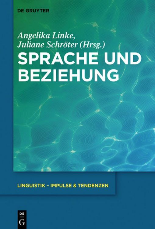Produktbild: Sprache und Beziehung