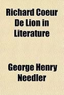 Produktbild: Richard Coeur de Lion in Literature