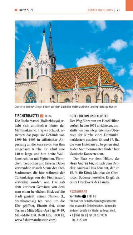 Produktbild: POLYGLOTT on tour Reisef&uuml;hrer Budapest