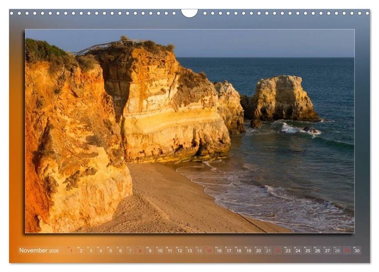 Produktbild: Algarve (Wandkalender 2026 DIN A3 quer), CALVENDO Monatskalender