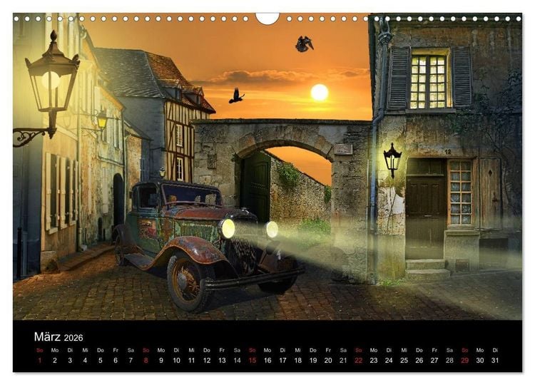 Produktbild: Mystische und romantische M&auml;rchenwelt Mausopardia (Wandkalender 2026 DIN A3 quer), CALVENDO Monatskalender