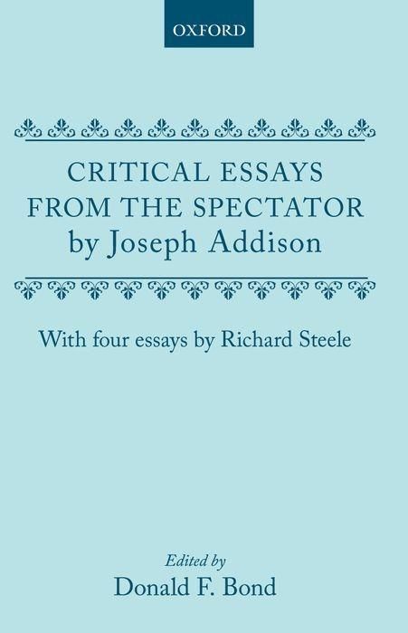 Produktbild: Critical Essays from The Spect