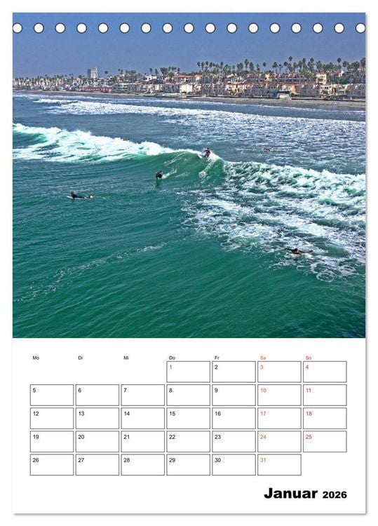 Produktbild: AMERIKA RUNDREISE Bildsch&ouml;n und Aufregend. (Tischkalender 2026 DIN A5 hoch), CALVENDO Monatskalender