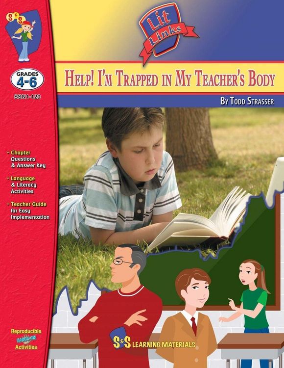 Produktbild: Help I'm Trapped in My Teacher's Body Novel Study Grades 4-6 A novel by Todd Strasser.