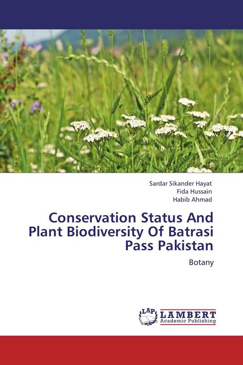 Produktbild: Conservation Status And Plant Biodiversity Of Batrasi Pass Pakistan