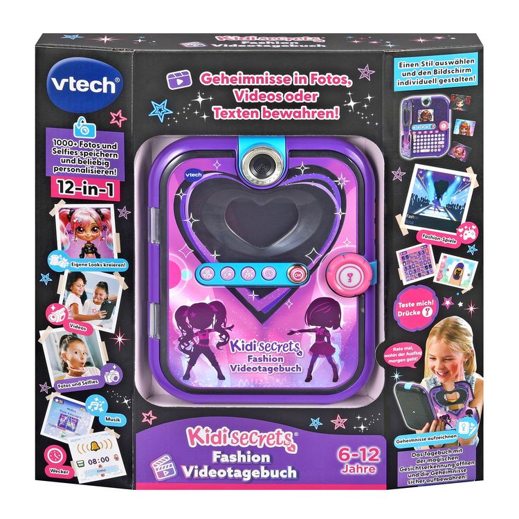 Produktbild: KidiSecrets Fashion Videotagebuch black